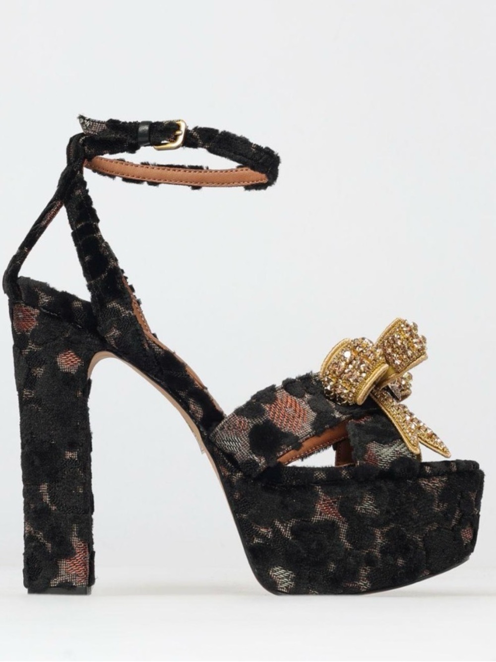 Kurt Geiger London Kensington Bow Platform Sandals BNWOB - Picture 10 of 12